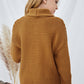 Girls Dropped Shoulder Turtleneck Sweater_5