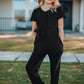Belted Jogger Jumpsuit with Side Pockets for Girls_1