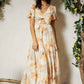 Butterfly-Sleeve Tiered Cut Out Maxi Dress_6