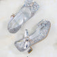Princess Glitter Shoes (Silver)